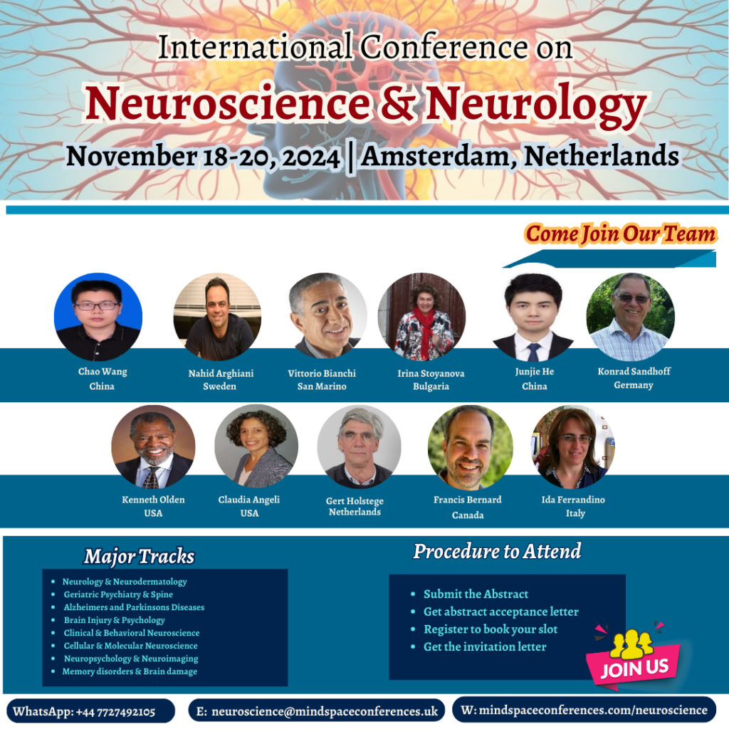 International Conference on Neuroscience & Neurology 2024 Amsterdam